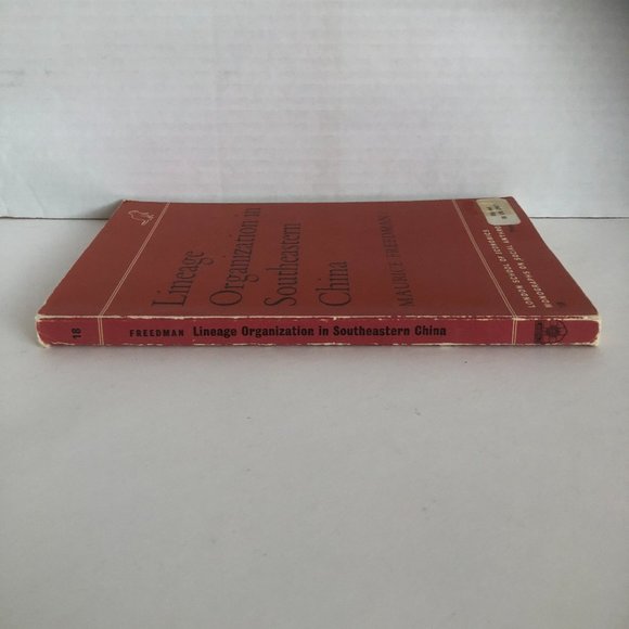 ⭐️BOGO Free⭐️ Lineage Organization in Southeastern China Paperback - Picture 3 of 16